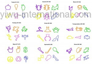 insect design rubber bands photo