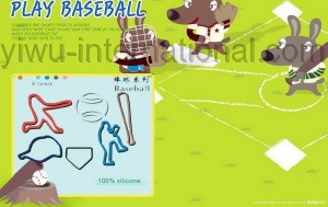 baseball design rubber bands photo