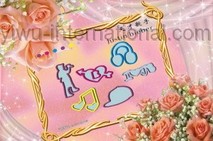 justin bieber design rubber bands photo