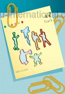 track shape rubber bands photo