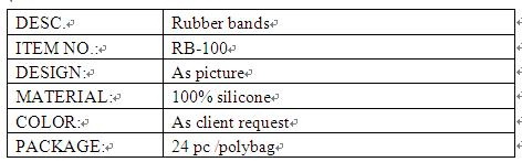 animal rubber band info.