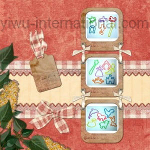 princess design rubber bands photo