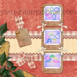 heart design rubber bands photo