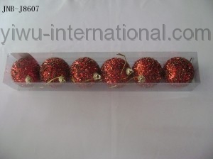 Platic Christmas Balls Photo