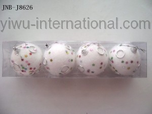 White Foam Balls Decoration