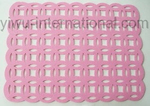 Pink Felt Decoration Photo