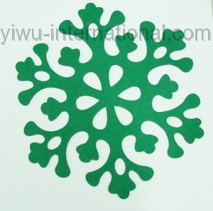 Blue Felt Decoration Photo