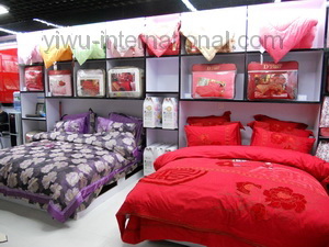 yiwu market 5th bedding store