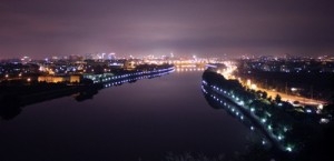 yiwu night view photo