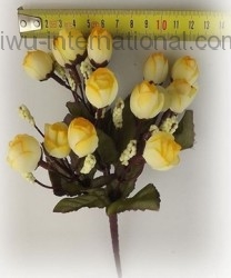 yiwu 5 stems 15 heads small camellia flower