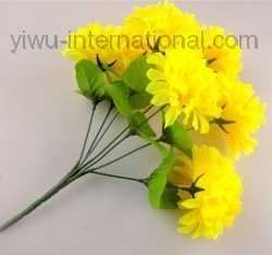 yiwu market of flower wholesale 10 heads daisy