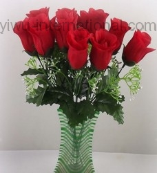 Single Branch of Rose of yiwu flower factory