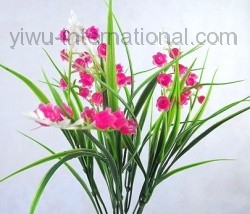 7 heads bell flower from yiwu china flower manufacturer