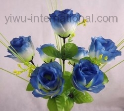 direct factory price of the seven peacocks Rose from yiwu factory