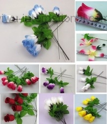 Yiwu China Flower Factory Sell Single Stem Small Spring Bud