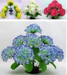 13 Heads Ritual Flower from Yiwu Silk Flower Market 