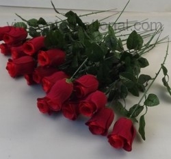 Yiwu Artificial Flower Wholesale High Qulity Single Stem Rose