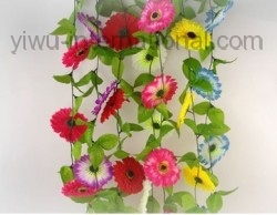Yiwu China Artificial Flower Agent Sell African Daisy Cane