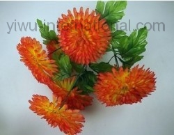 Yiwu China Silk Flower Wholesale 7 Heads Watkins Daisy