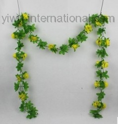 Yiwu Market of Silk Flower sell Artificial Flower Cane