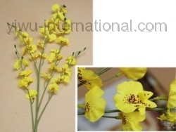Yiwu Producer of Simulation Flower sell Single Silk Moth orchid