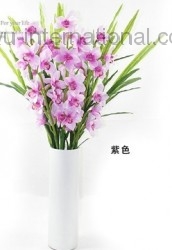 Yiwu China Manufacturer of Artificial Flower sell 16 Heads Moth orchid