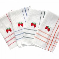 TW-3 yiwu strawberry tea towel
