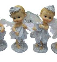 RD-6 yiwu white color smalll angel arts