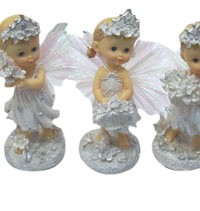 RD-14 white small angel with flower yiwu girlfriend gift