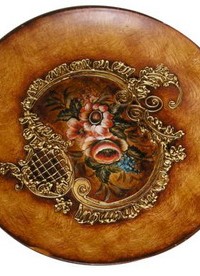 AT-14 yiwu pottery fruit plate arts