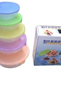 KW-4 yiwu 5pcs salad bowel set