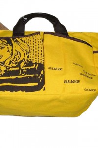  BG-13 yiwu yellow girl printed handbag lady's present