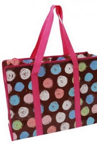 SPB-5 yiwu round point printed shopping bag