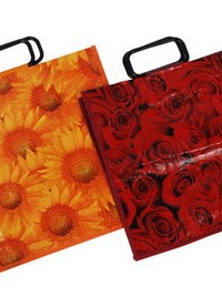 SPB-12 yiwu small flower printed shopping bag