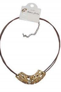 NEC-35 golden necklace yiwu jewellery 