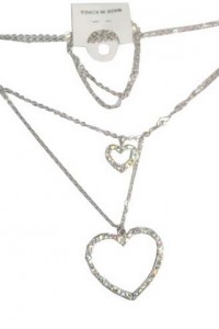 NEC-19 yiwu graceful heart shaped necklace