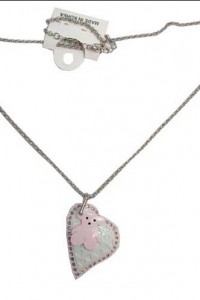 NEC-21 yiwu charm pink pendant necklace
