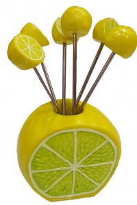 FF-29 yiwu lemon design forks kitchen supply