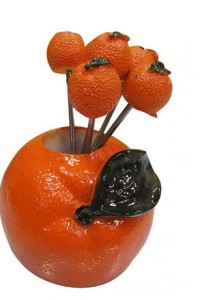 h6000-17A yiwu orange fruit stick dining hall supply