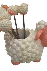 H6000-38 yiwu sheep stainlss steel fruit picking dining room decoration