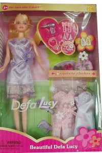 6077 lovely dress up doll yiwu gift