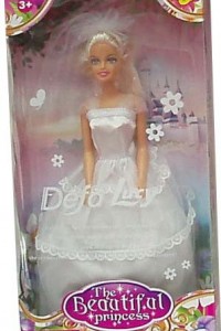8065 yiwu wedding dress girl doll