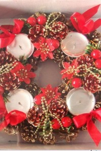 Christmas Candle Holder