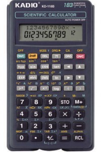 kadio kd-118b black scientific calculator