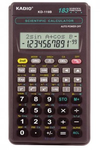 KD119B kadio black scientific calculator