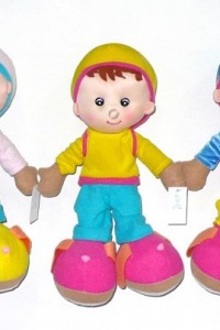 928-7 stuffed world plush girl doll