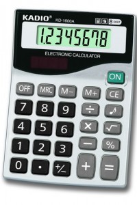 KD-1600A yiwu gift desk-top calculator for 8 digital