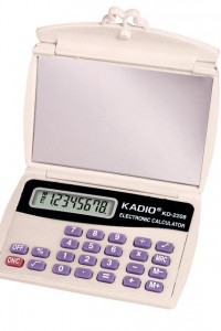 KD-2208 yiwu office pocket calculator with cover