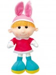 big feet doll with rabbit ear cap