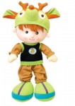 928-252 rag personalized little boy doll with cap